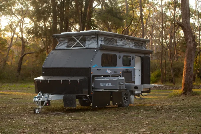 blue tongue camper xc16 hybrid caravan get away in comfort